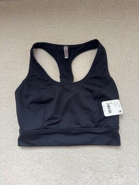 New Black Free People Sports Bra